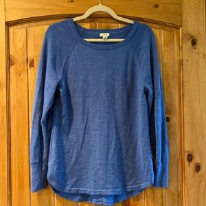 Blue LL Bean Sweater